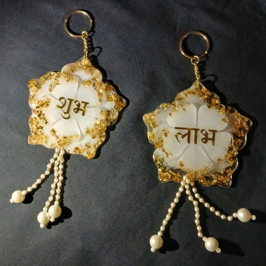 Shubh–Labh Resin Hangings